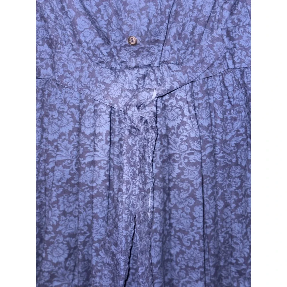 Vintage Bonnie Jean Union Made USA Girls Size 16 Navy Lace Party Holiday Dress